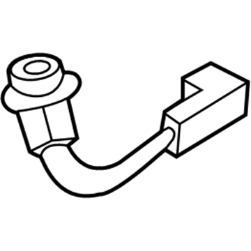 Nissan 26597-9E020 High Mounting Stop Lamp Socket Assembly