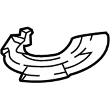 Kia 54633J5000 Pad-Front Spring, Lower