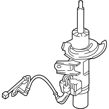 Kia 54650J5570 Front Strut Assembly Kit, Left