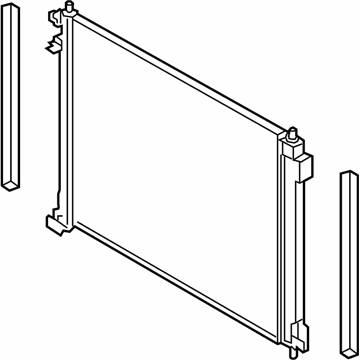 Lexus 16550-36060 Radiator Assembly, Inter