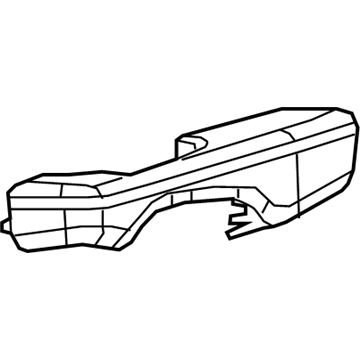 Mopar 5LE451XCAC Front Door Trim Armrest