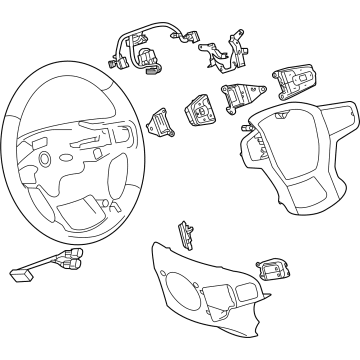 GM 84838104 Steering Wheel