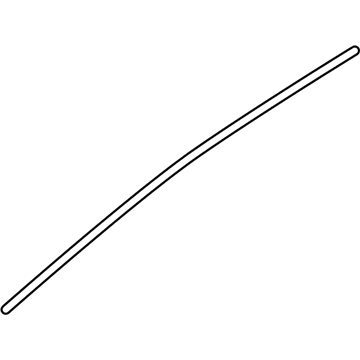 Nissan 80282-4BA3A MOULDING Front Door SASH, Front RH