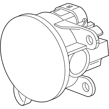 GM 84436235 Fog Lamp Assembly