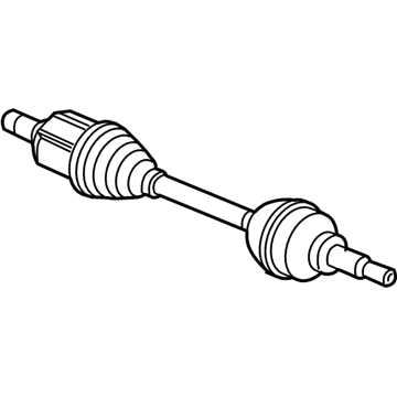 GM 22729182 Front Wheel Drive Shaft Assembly