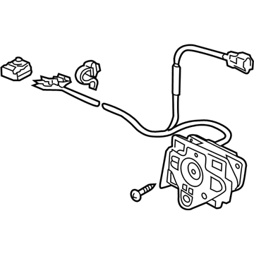 Honda 76260-SNC-A01 Actuator Set, Driver Side