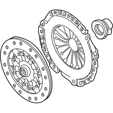 BMW 21-20-7-546-375 Set Clutch Parts