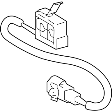 Lexus 84237-53010 Switch, Hood Courtesy