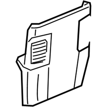 Ford 3W4Z-54045E24-AAB Rear Panel Trim