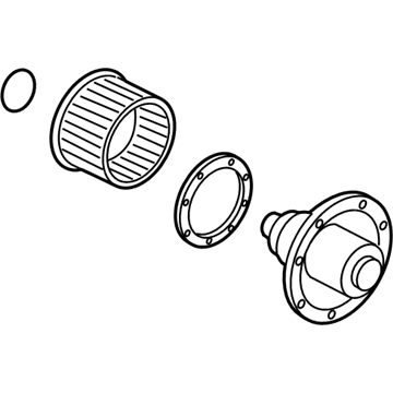 Ford 1L2Z-19805-FA Blower Assembly