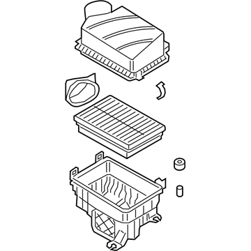 Kia 28110M6800 Air Cleaner Assembly