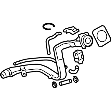 Hyundai 31030-2L500 Filler Neck & Hose Assembly