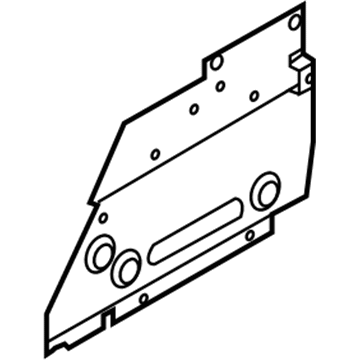 Infiniti 295K6-3WG0A Cover B-Battery, LH