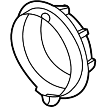 Kia 92140D4000 Dust Cap Assembly-Headlamp