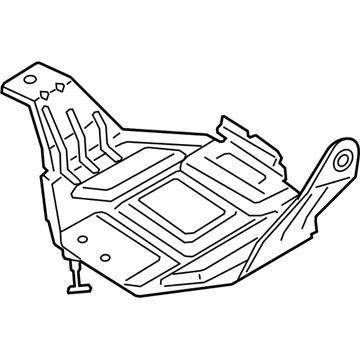 BMW 61-21-9-311-079 Battery Tray Auxiliary Battery