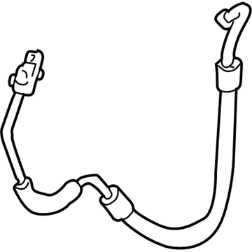 Lexus 88703-53040 Hose Sub-Assy, Discharge