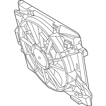 Mopar 5058674AD Module-Fan