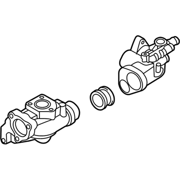 Kia 256203CAA0 Housing Assembly-Thermostat