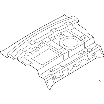 Hyundai 69300-0A000 Panel Assembly-Rear Package Tray