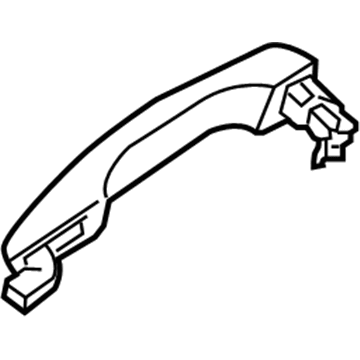 Kia 82651H8000 Door Outside Handle Assembly