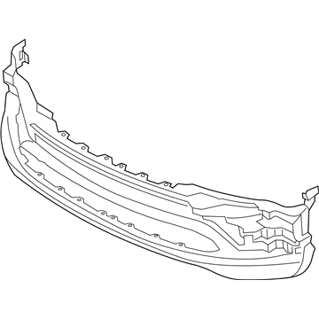 Infiniti 62026-6GW0H Front Bumper Cover, Lower