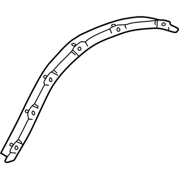 Toyota 65638-35010 Wheel Opening Molding Lining