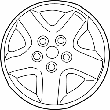 Mopar 52109979AB Aluminum Wheel