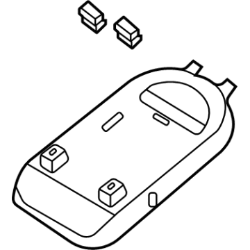 Hyundai 92810-GI000-YGU LAMP ASSY-OVERHEAD CONSOLE