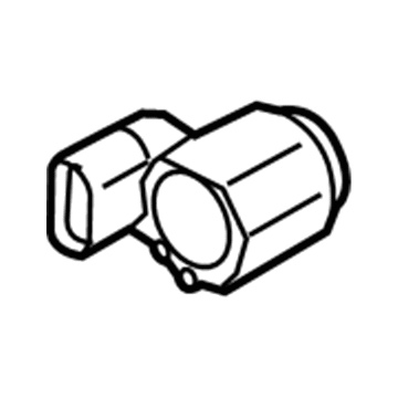 BMW 66-20-9-233-044 Ultrasonic Sensor Montecarloblau