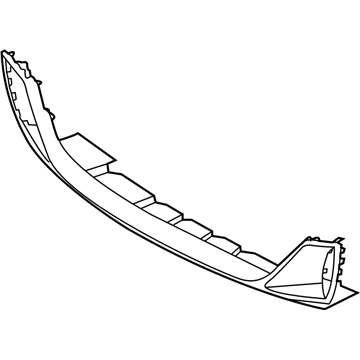 BMW 51-11-8-069-089 Trim Panel, Bumper, Rear Painted