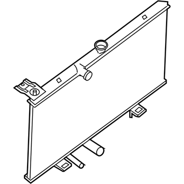 Nissan 21400-ET000 Radiator Assy