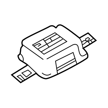 Infiniti 284E7-5NA4D Adas Controller Assembly