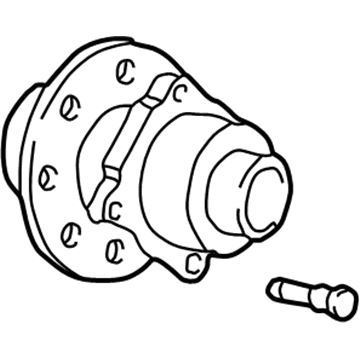 Ford F81Z-1104-EE Front Hub