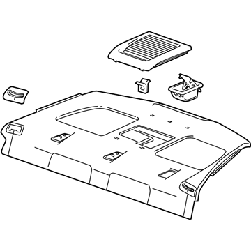 GM 23498705 Package Tray Trim