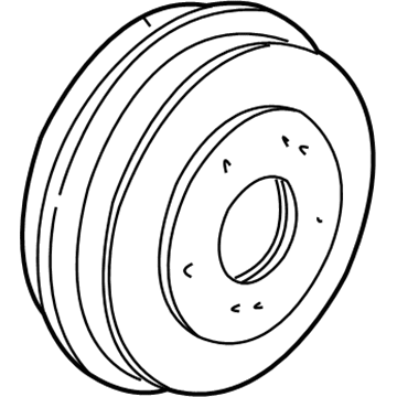 Honda 42610-S0X-305 Drum, Rear Brake