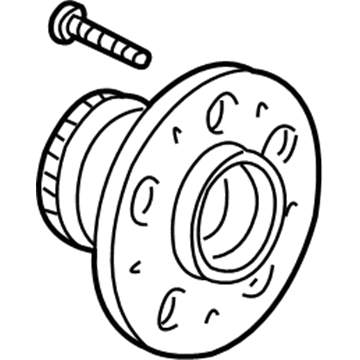 Honda 42200-S0X-A52 Bearing Assembly, Rear Hub Unit