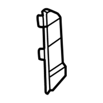 BMW 51-44-6-966-293 Cover, Suspension. Loop For Dividing Net, Left