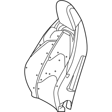 Toyota 71551-WAA02 Side Impact Inflator Module