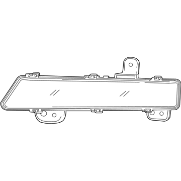 GM 92253950 Daytime Run Lamp