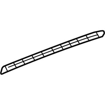 Acura 72327-STX-A01 Seal, Right Front Door Side Sill