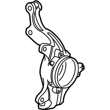 Honda 51211-SZT-010 Knuckle, Right Front