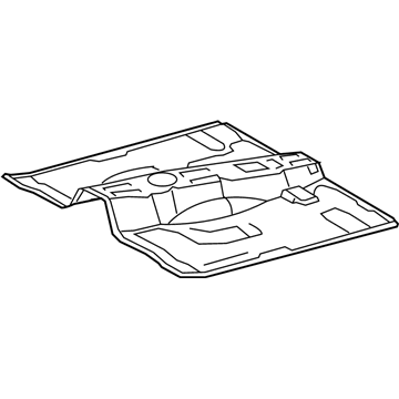 Toyota 58111-35422 Pan, Front Floor