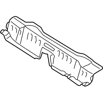 Nissan 74515-7Y030 Extension-Rear Floor, Front