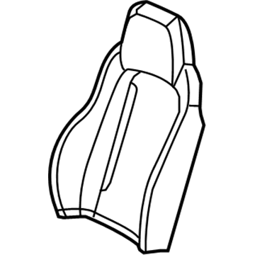 GM 88994618 Cover Asm, Driver Seat Back Cushion