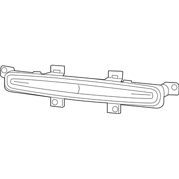 Mopar 5182540AB Lamp-Center High Mounted Stop