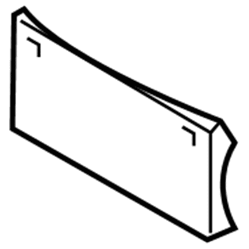 BMW 51-13-8-056-940 Licence Plate Holder