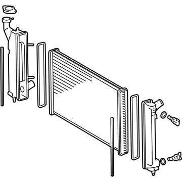 Toyota 16400-22190 Radiator Assembly