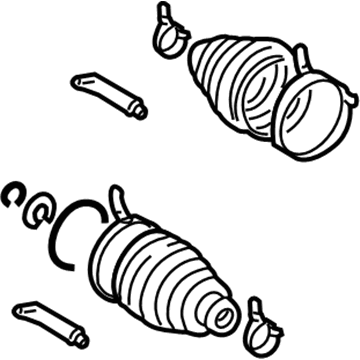 Lexus 04427-60092 Boot Kit, Front Drive Shaft