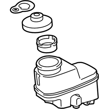 Lexus 47220-42100 Reservoir Assembly,Brake Master Cylinder