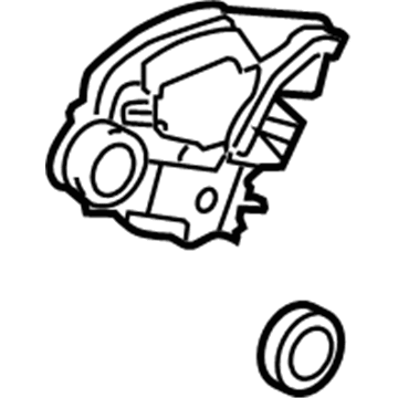 Toyota 69050-02340 Lock Assembly